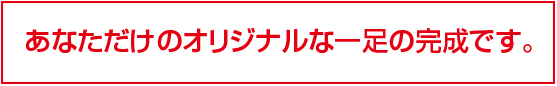 あなただけのオリジナルレスリングシューズの完成です