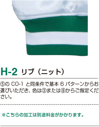 H-2リブニットの詳細