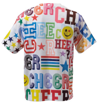 全面総柄フルプリントTシャツ お客様のデザイン作成例