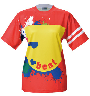 全面総柄フルプリントTシャツ お客様のデザイン作成例