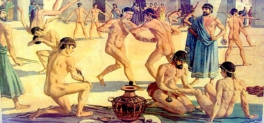 レスリング　古代オリンピック