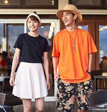 オリジナルTシャツ 5001-01の着用イメージ