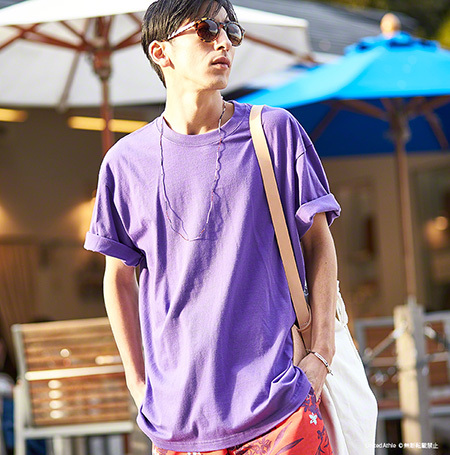 オリジナルTシャツ 5942-01の着用イメージ