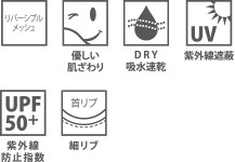 オリジナルTシャツ 5088-04の機能各種