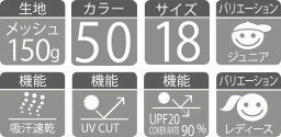 ドライTシャツ 00300-ACT 核種機能