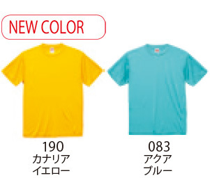オリジナルTシャツ5088-01のニューカラー
