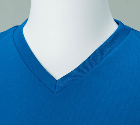 ドライVネックTシャツ 00337-AVT Vネックの特長