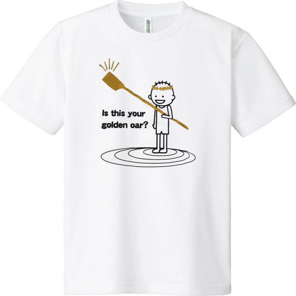 レガッタ プリントTシャツ golden oar