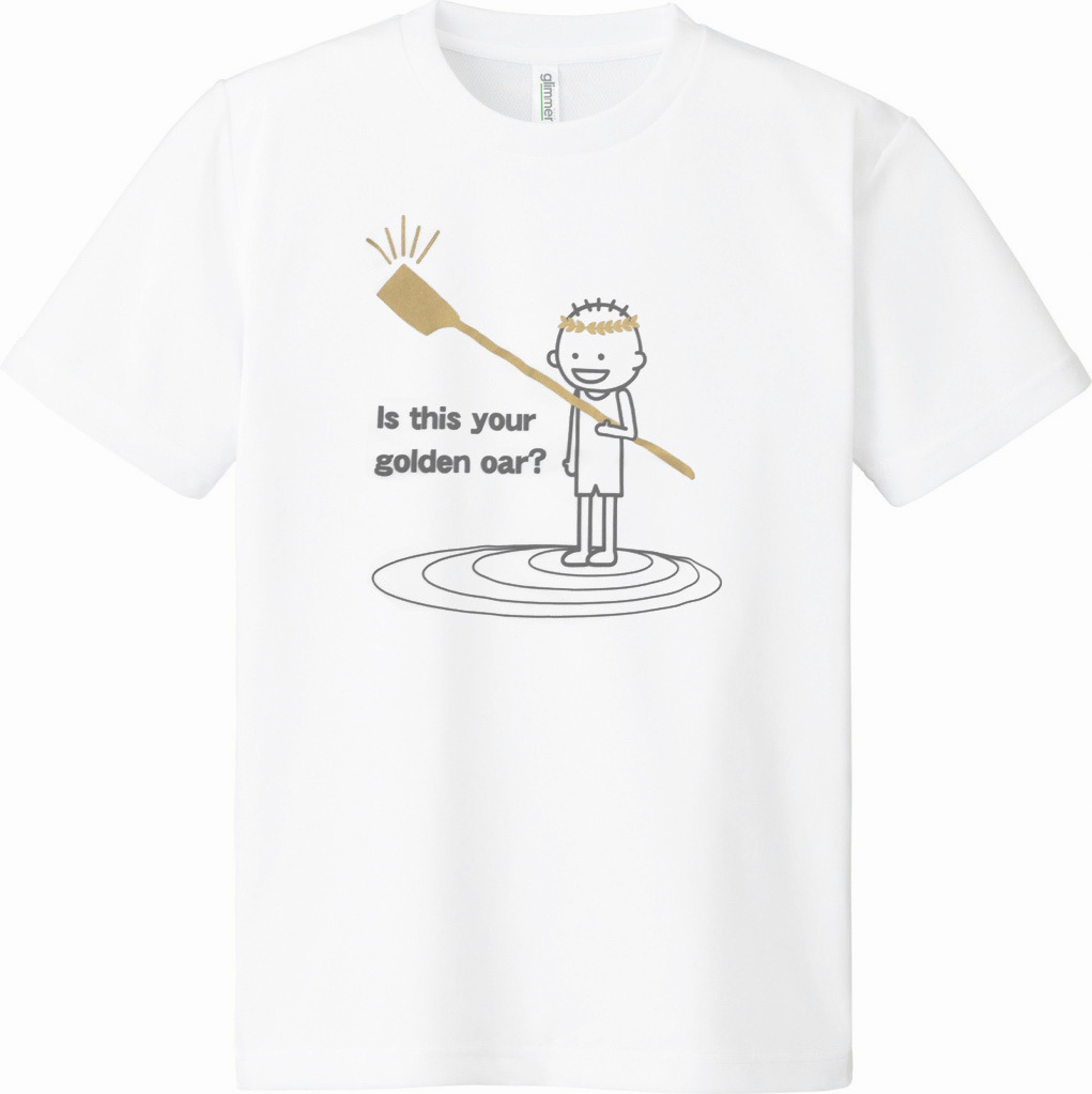 レガッタ プリントTシャツ golden oar
