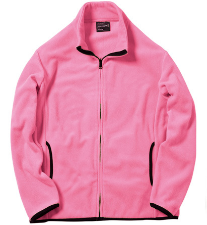 オリジナルフリースジャケット MJ0065 19 ピンク